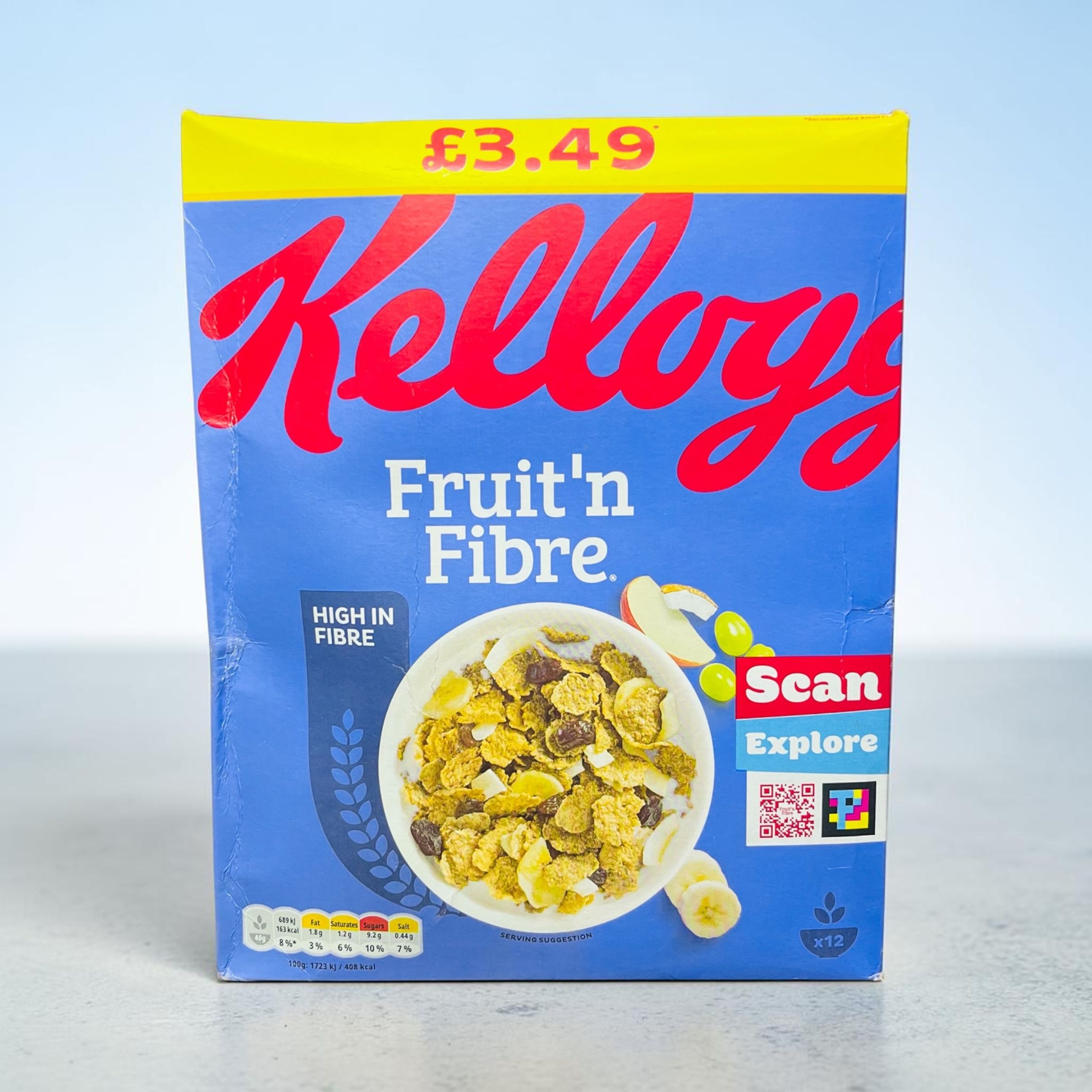 KELLOGG’S FRUIT N FIBER 500G